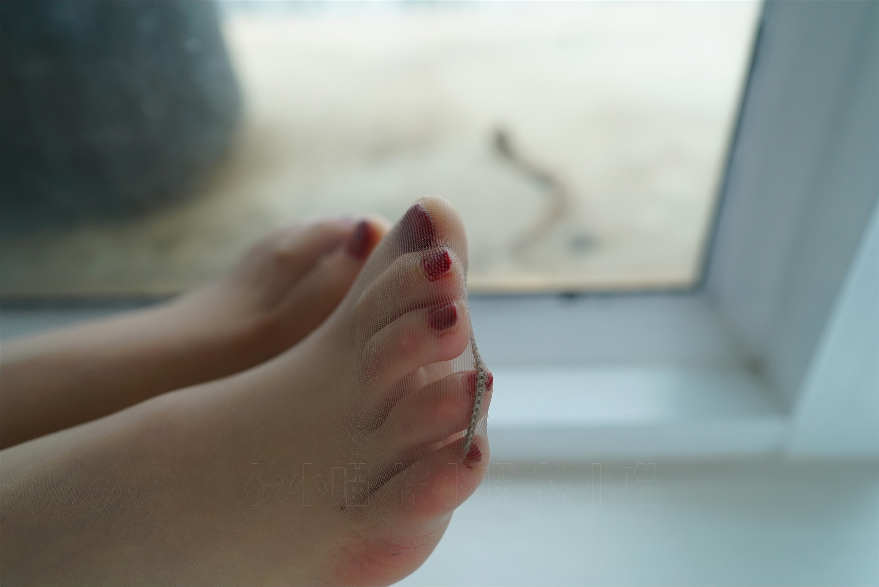 KittyWawa袜小喵  KT141《皮裤小野猫》